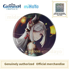 GENSHIN IMPACT Themed Series Character Badge - Shenhe - BilaBila