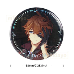 Genshin Impact Character Teaser Series Badge-Tartaglia - BilaBila