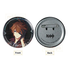 Genshin Impact Character Teaser Series Badge-Tartaglia - BilaBila