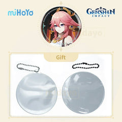 Genshin Impact Character Teaser Series Badge-Yae Miko - BilaBila