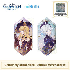 Genshin Impact Fragrant Fantasy Series Irregular-Shaped Badge Set -Furina Navia - BilaBila