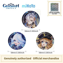 Genshin Impact Special Program Series Character Badge - Furina Neuvillette Navia - BilaBila