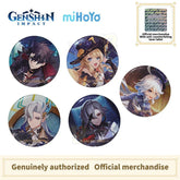 Genshin Impact Themed Series Character Badge-Furina  Neuvillette Wriothesley Arlecchino Navia - BilaBila