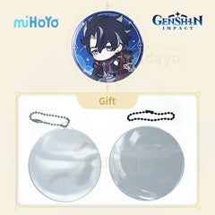 Genshin Impact Letters From The Stars Series Character Badge - Wriothesley - BilaBila