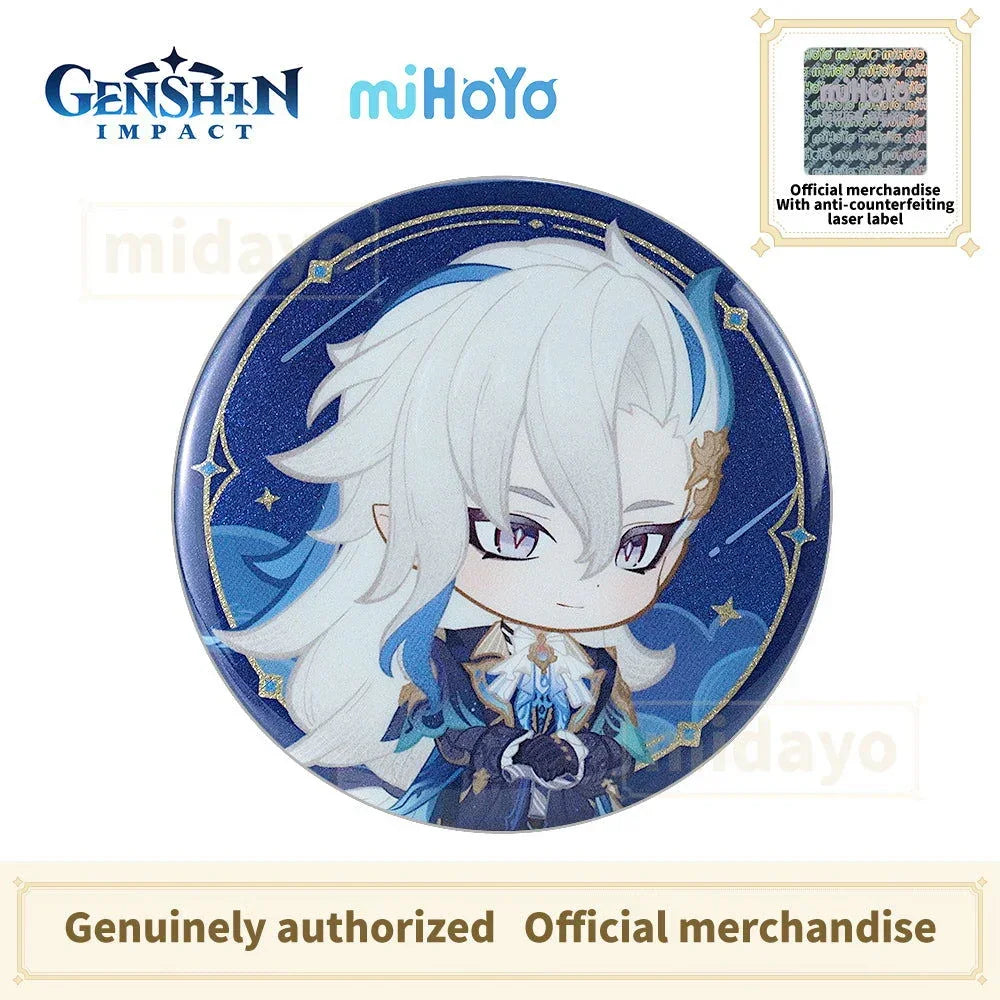 Genshin Impact Letters from the Stars Series Character Badge -Neuvillette - BilaBila