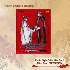 Heaven Official’s Blessing Photo Style Collectible Card Blind Box First Wave Tian Guan Ci Fu Cards Blind Box, Xie Lian&Hua Cheng Official CN Version