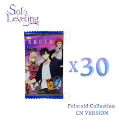 Solo Leveling Polaroid Style Trading Cards Collection Booster Blind Box