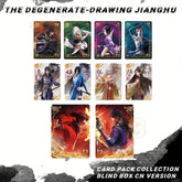 Hua Jiang Hu Bu Liang Ren Official Anime Merch Trading Collectible Cards Blind Box Set