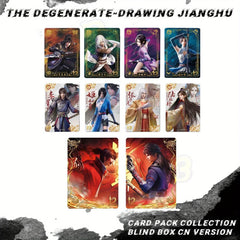 Hua Jiang Hu Bu Liang Ren Official Anime Merch Trading Collectible Cards Blind Box Set