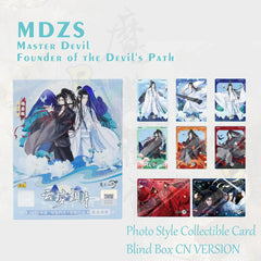 Mo Dao Zu Shi Anime Photo Card Blind Box Novelty Grandmaster of Demonic Cultivation MDZS, Wei Wuxian, Master Devil, Founder of the Devil's Path