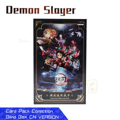 Demon Slayer Cards Booster Packs Collectable Playing Trading Card TCG CCG Blind Box