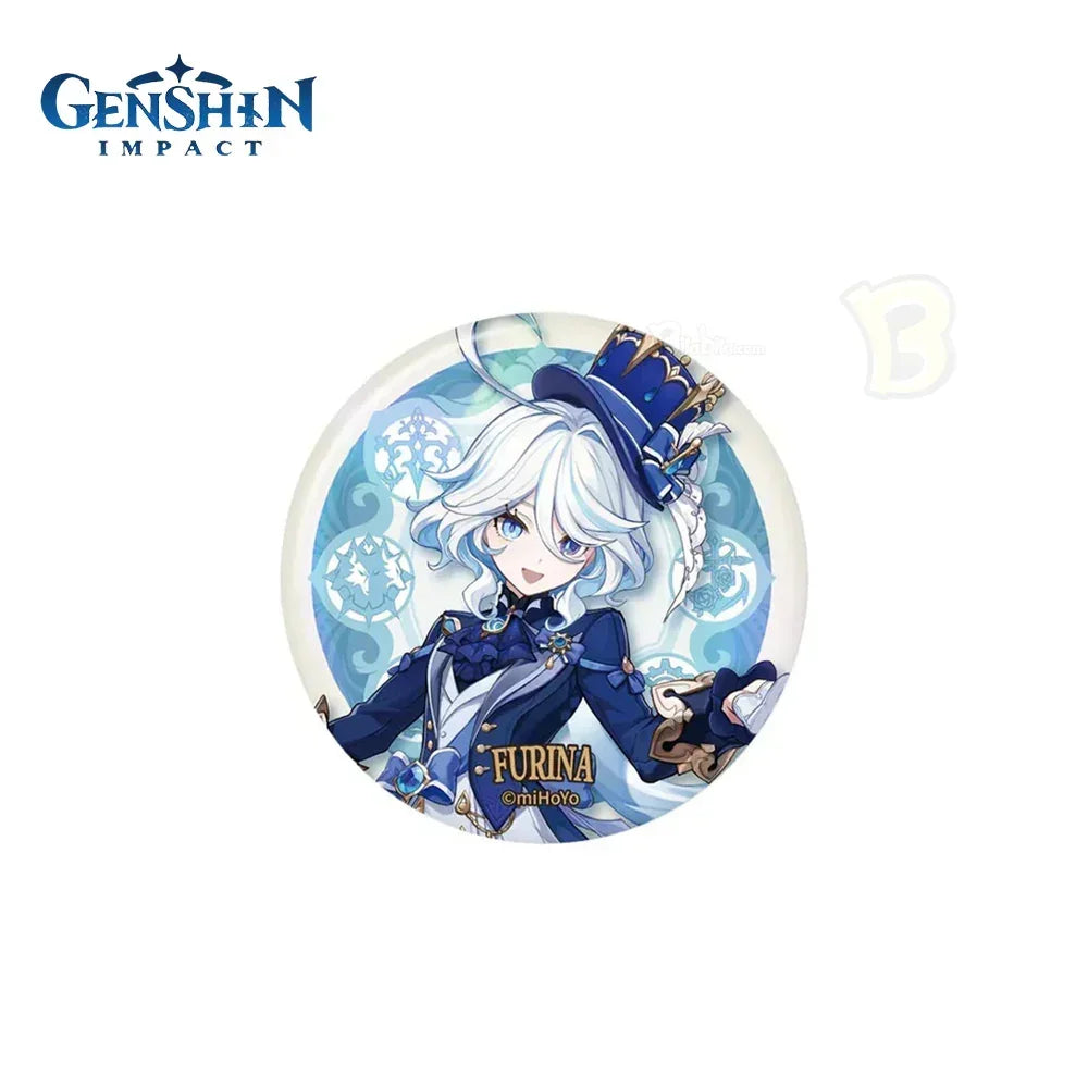 Genshin Impact Court of Fontaine Themed Series Character Badge