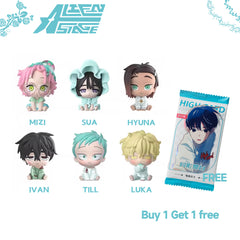 Alien Stage Sen Yu Man Baby Series Blind Box Dolls Figures Official Peripherals（Buy 1 get 1 free  Alien Stage Trading Cards Blind Box ）