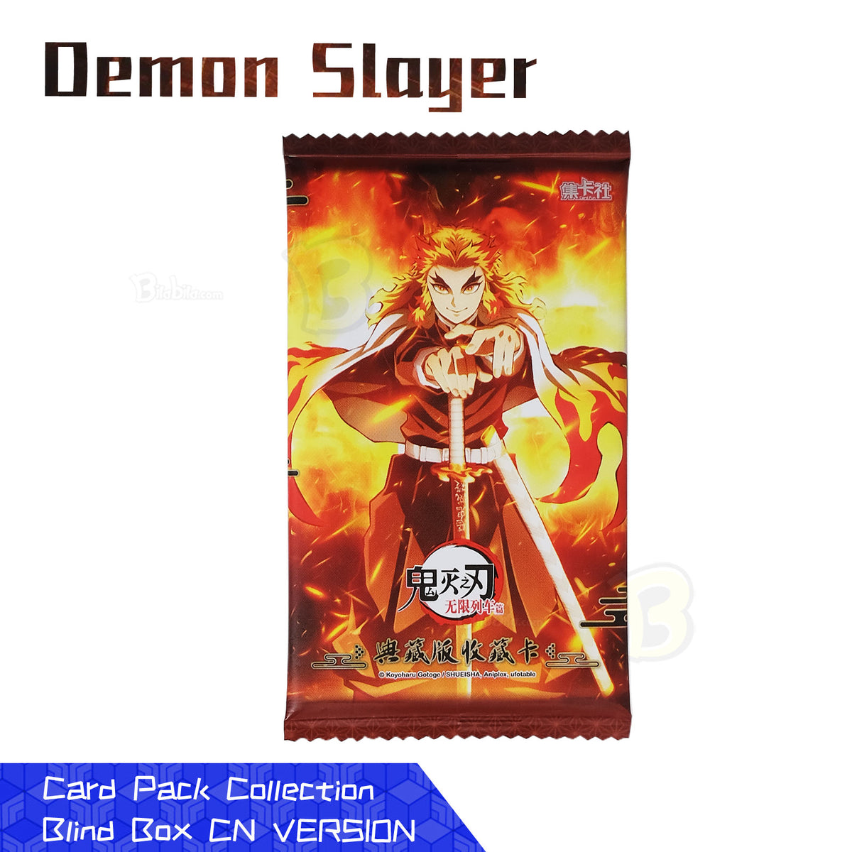 Demon Slayer Cards Booster Packs Collectable Playing Trading Card TCG CCG Blind Box