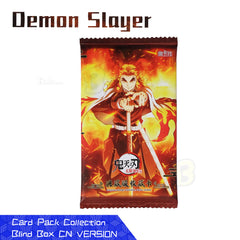 Demon Slayer Cards Booster Packs Collectable Playing Trading Card TCG CCG Blind Box