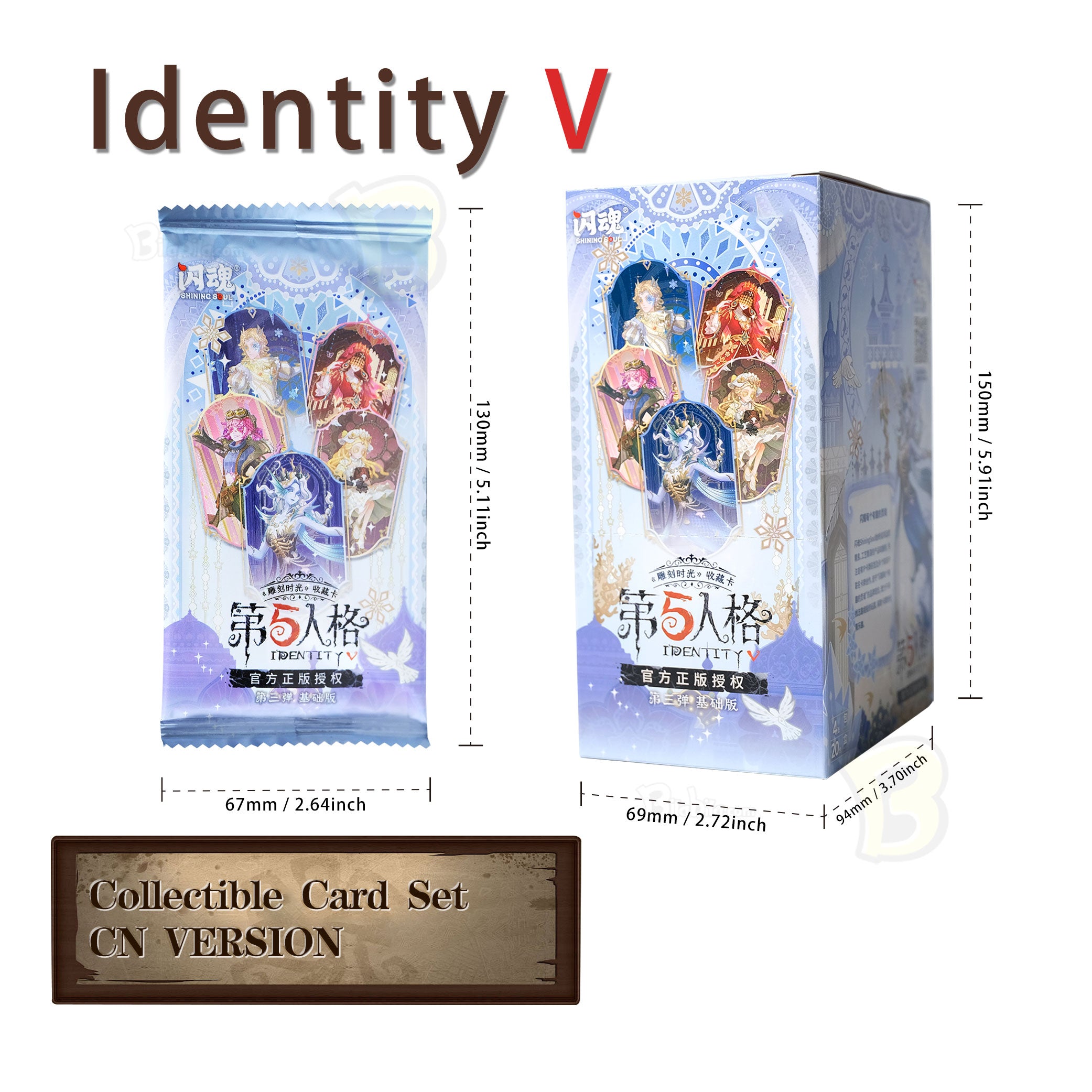 Identity V Sculpting in Time Trading Card Series CCG Vol.3 Sealed Blind Box