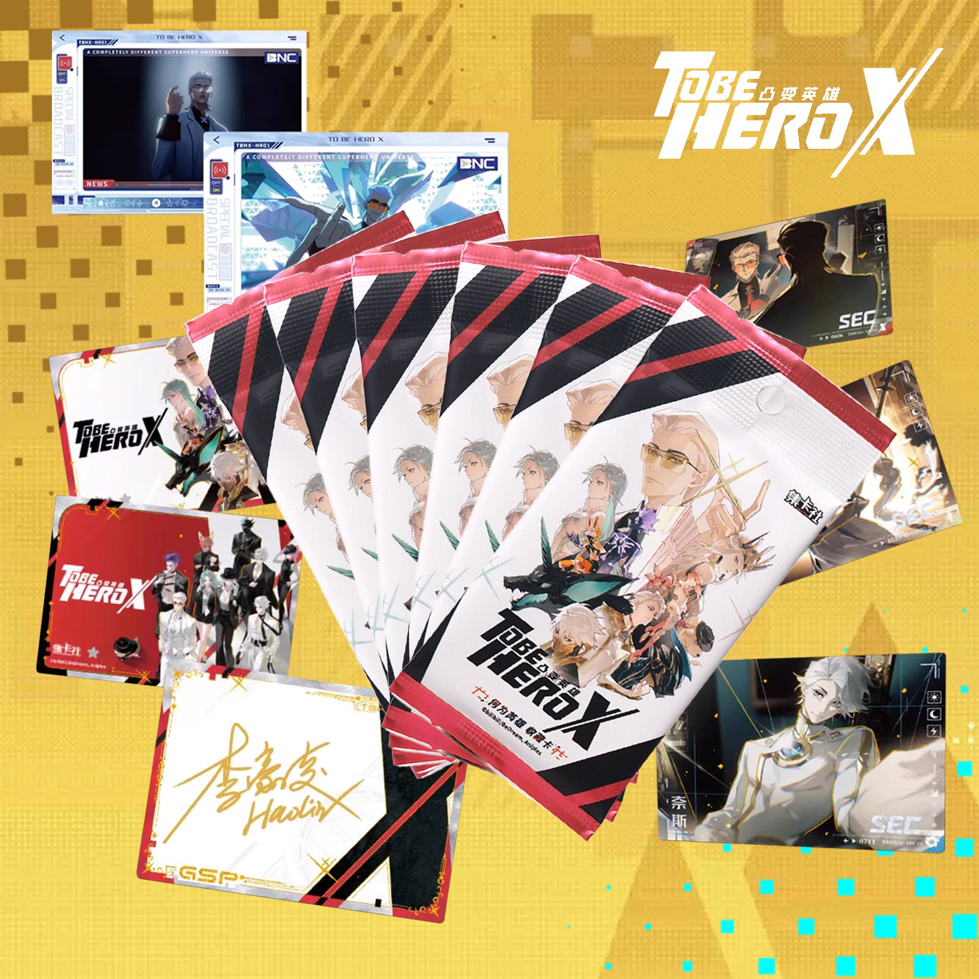Collectible Card Company: TO BE HEROX Anime Series Trading Cards – Heroes Awaken!
