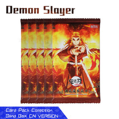 Demon Slayer Cards Booster Packs Collectable Playing Trading Card TCG CCG Blind Box