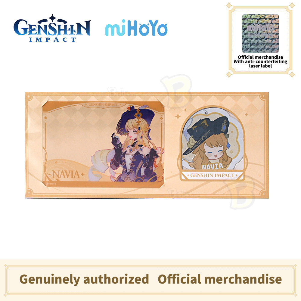 Genshin Impact Fragrant Fantasy Series Photo Card + Scented Card Set - Navia Furina