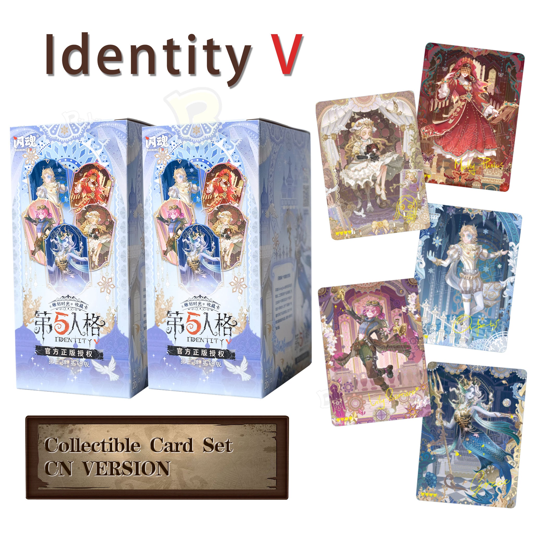 Identity V Sculpting in Time Trading Card Series CCG Vol.3 Sealed Blind Box