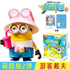 Bloks Minions Colorful Summer Cool Edition Building Blocks Set (6 Packs/Box)