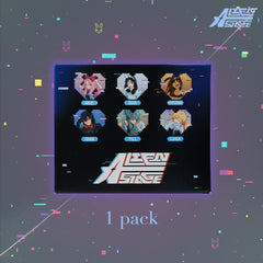 Irregular-Shaped Stage Rabbit Series Badge Bean Set BlindBox (6 Packs/Box) 1 pack