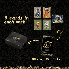 NARUTO-Smriti Collectible Cards-NINJA AGE-Premium Collector Box-001-NA