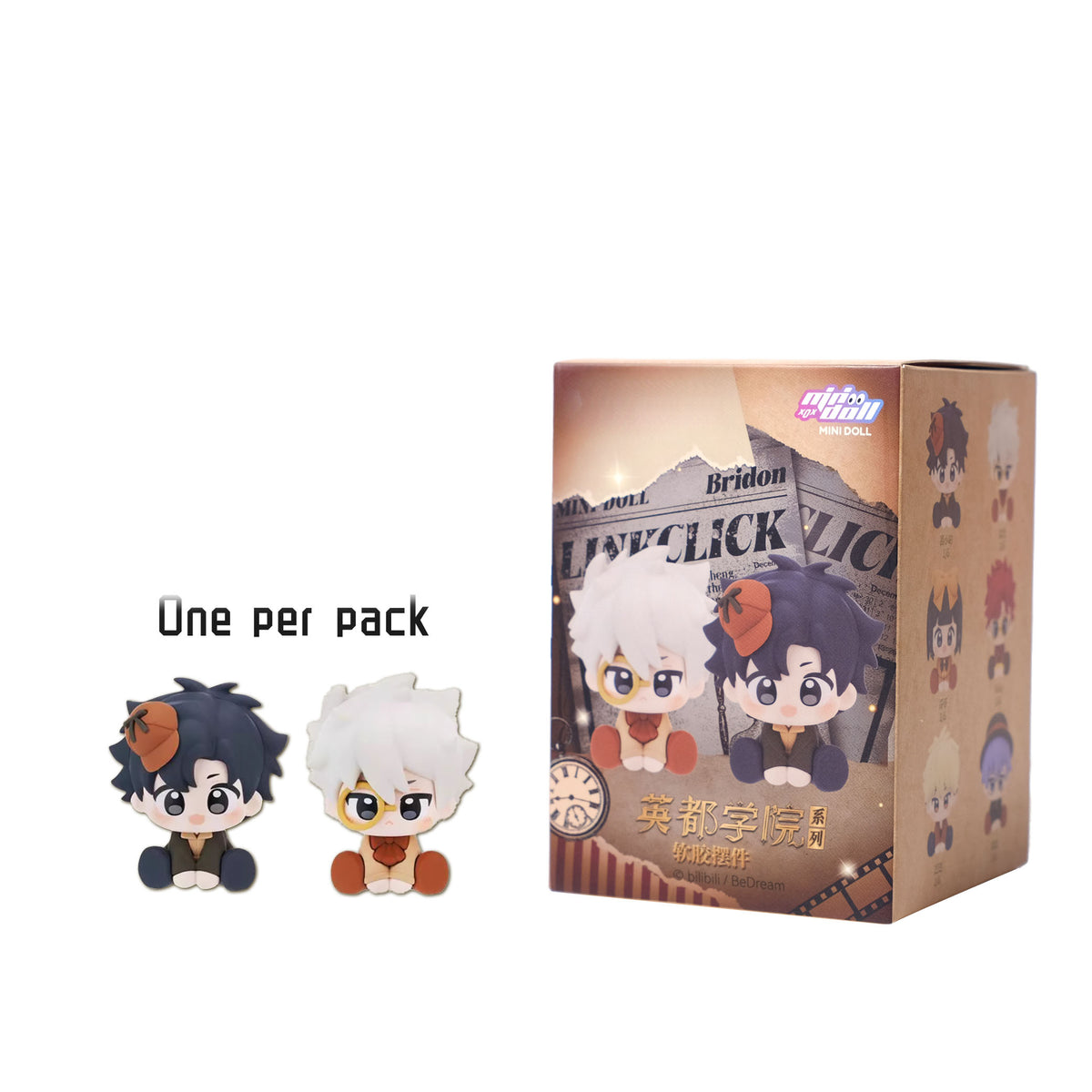 Link Click‑Eton College Series‑Soft Rubber Figure Blind Box
