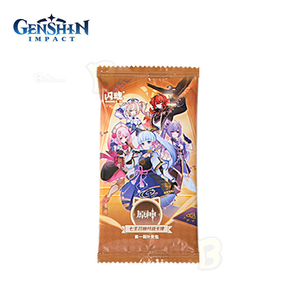 Genshin Impact Genius Invokation TCG Booster Pack Vol.1 Blind Box