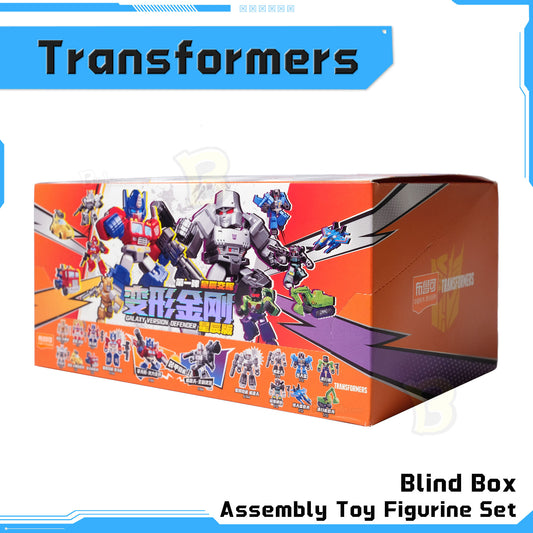Transformers Figure Mystery Boxes Defender Version Wave 1 Transformable Optimus Prime Megatron Robot Toys Assembly Toy Figurine Blind Box