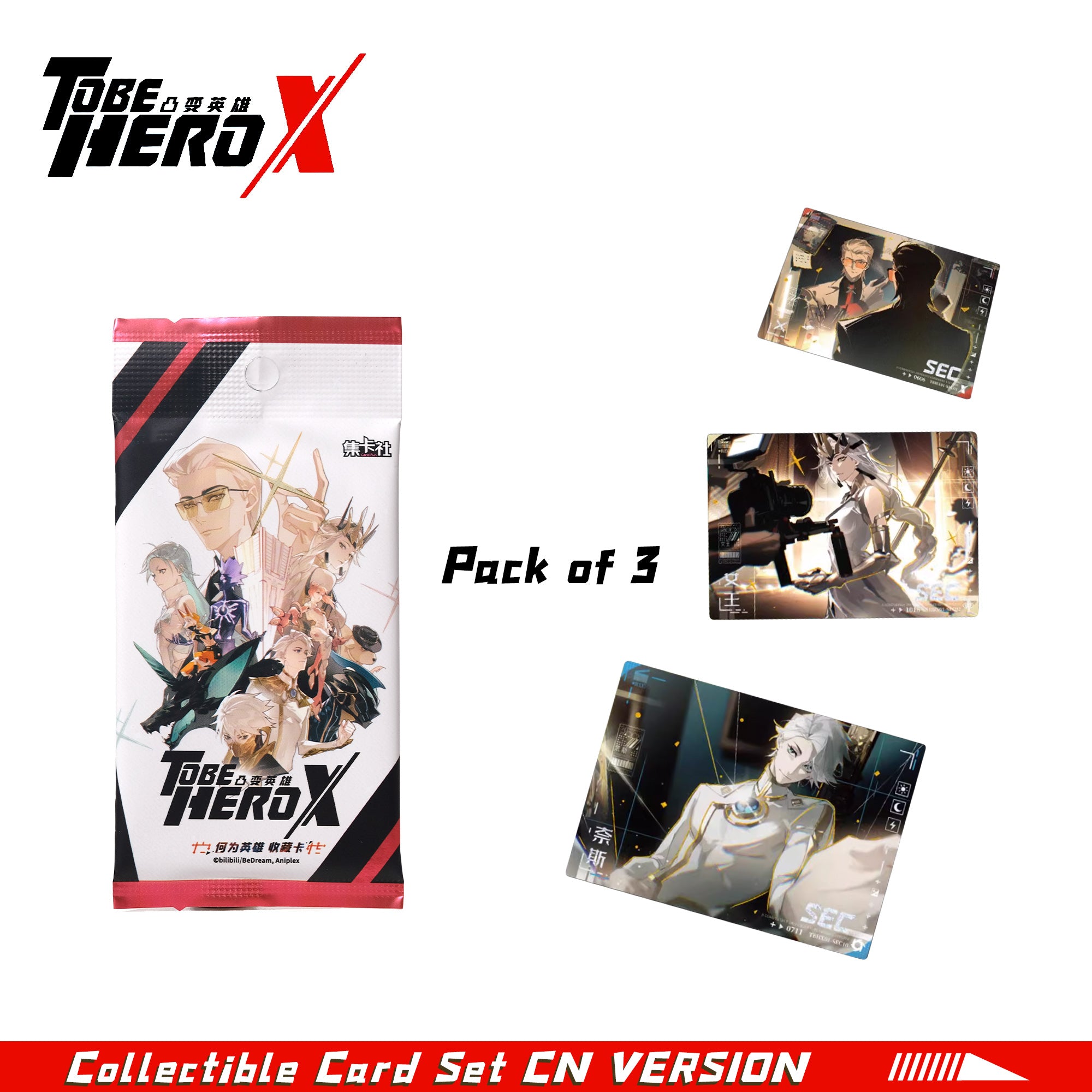 Collectible Card Company: TO BE HEROX Anime Series Trading Cards – Heroes Awaken!