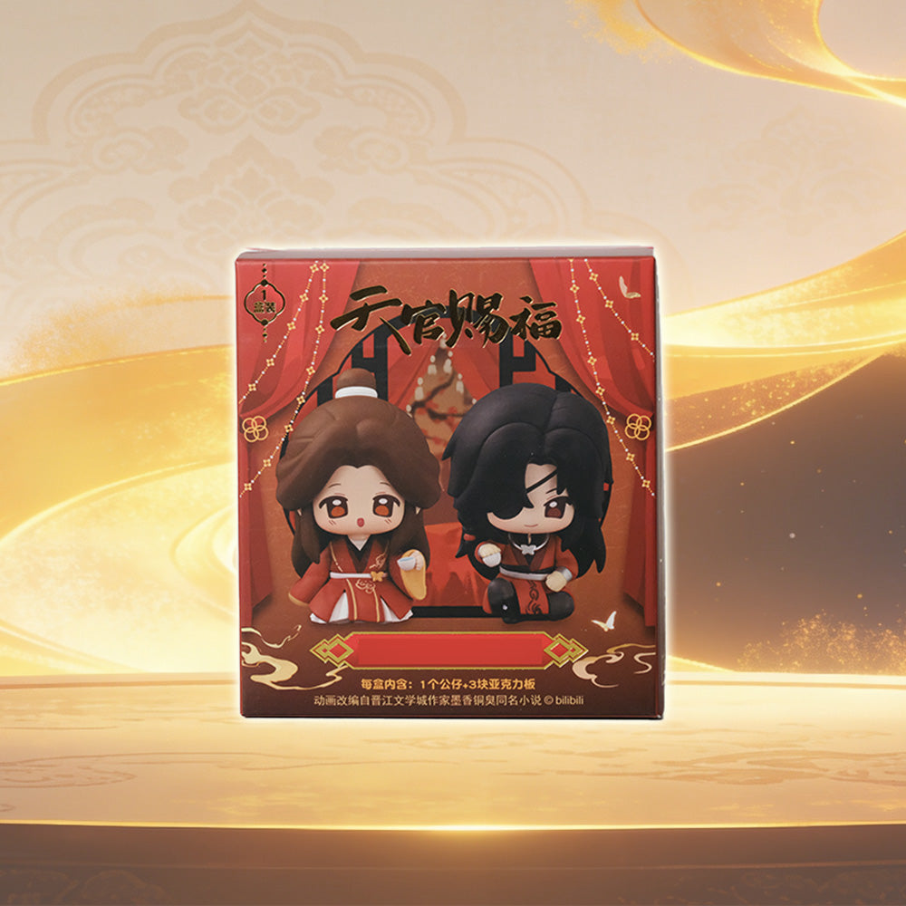 Heaven Official's Blessing Classmates Scenery Series Blind Box | 8 Styles | Xie Lian & Hua Cheng | Official Licensed PVC Figure + Acrylic Stand