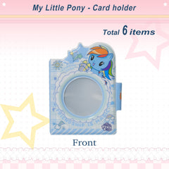 My Little Pony Official 1-Pocket Card Album | 20 Pages, 6 Styles | Collectible Card Binder, Factory Sealed