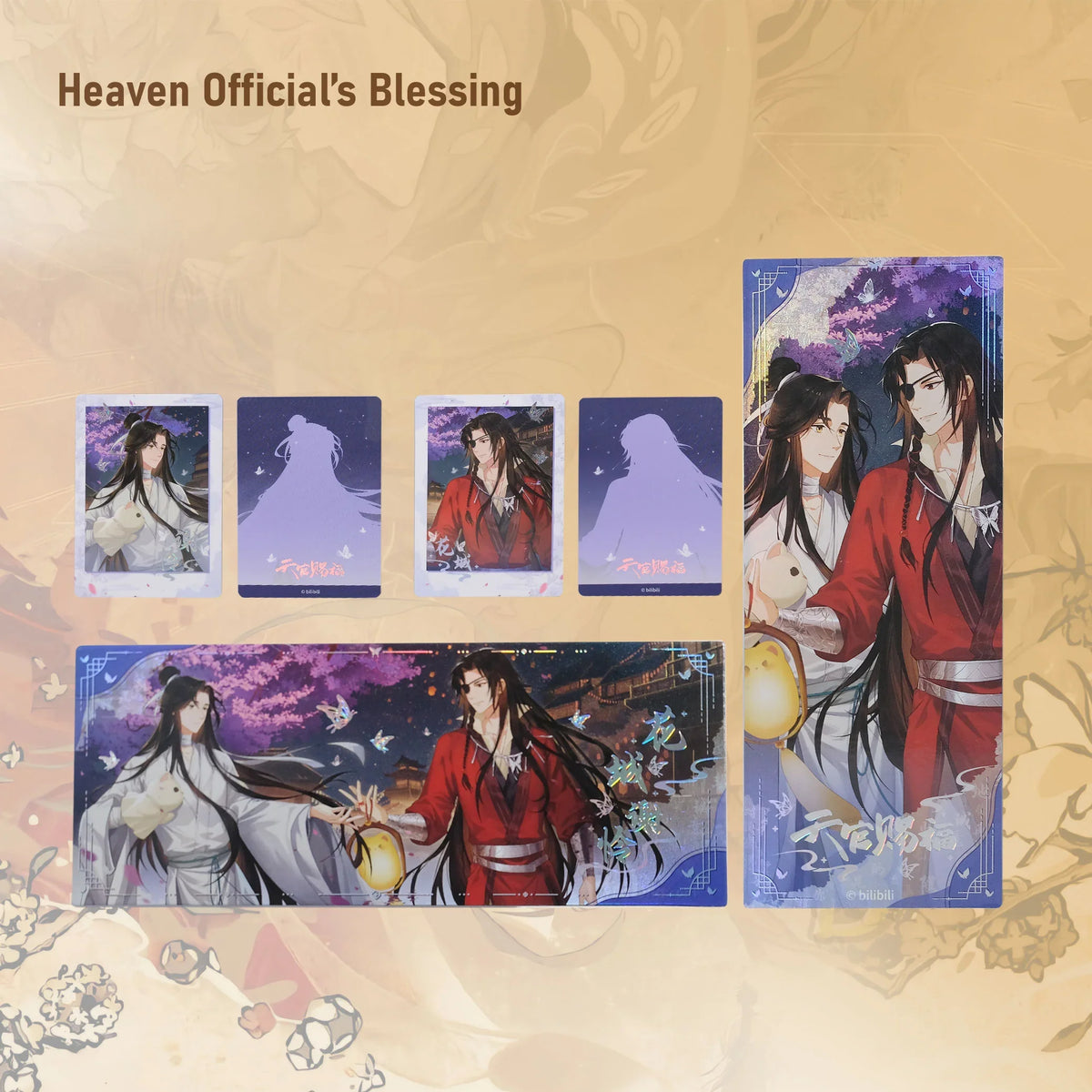 Heaven Official's Blessing Quicksand Standee Acrylic Stand Ornament/Laser Ticket/Photo Card/Acrylic Keychain Gong Fu Zhao Xi Series