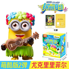 Bloks Minions Colorful Summer Cool Edition Building Blocks Set (6 Packs/Box)