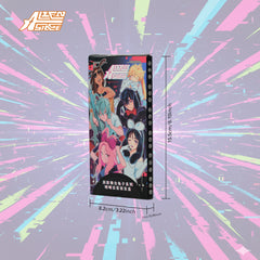 Alien Stage Bunny Series Badge & Bean Plush Blind Box (6 Packs/Box)