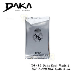 Daka Real Madrid Top Audience 2024/25 Football Player Card Blind Box Sport Trading Cards