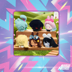 Irregular-Shaped Stage Rabbit Series BlindBox — 6 Non-Repeating PVC Figures per Box (Ages 12+)