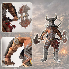 Diablo Barbarian Collectible Figure — PVC & Resin, Game-Accurate Sculpt | Brand New Factory Sealed