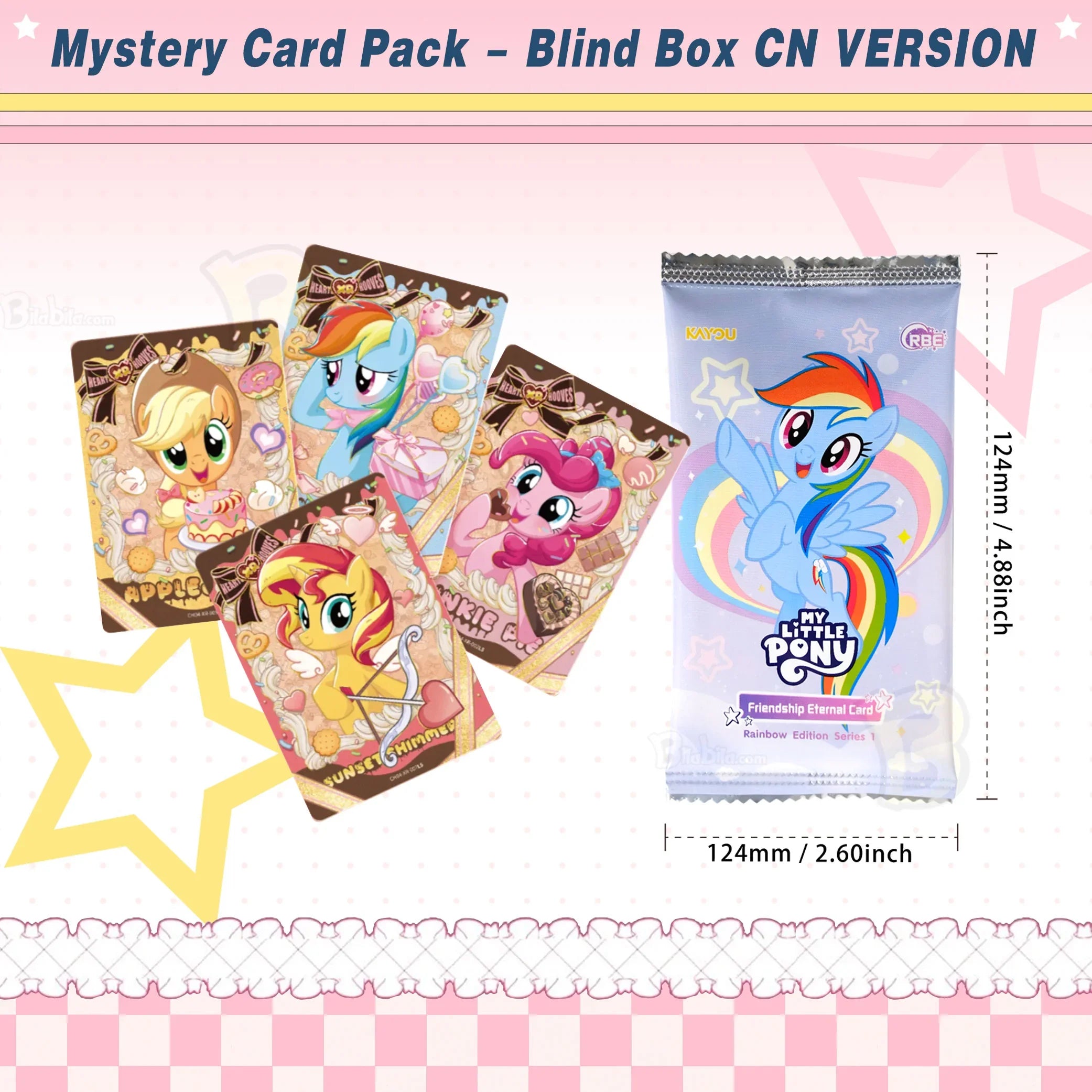 My Little Pony TCG "Friendship Is Forever" Trading Cards – Mystery Blind Box Vol.4