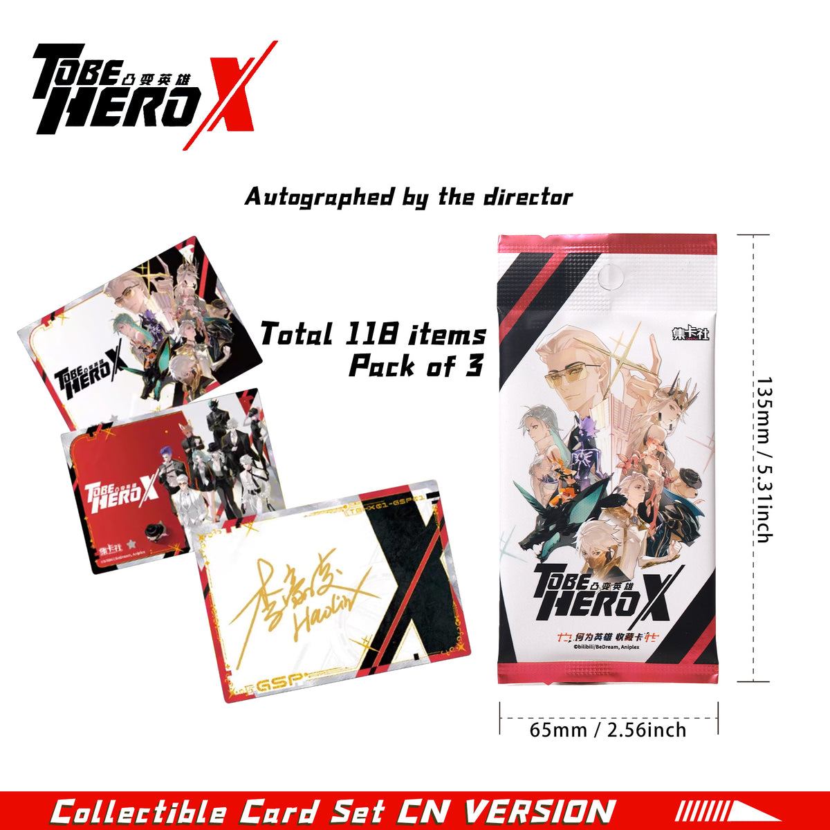 Collectible Card Company: TO BE HEROX Anime Series Trading Cards – Heroes Awaken!
