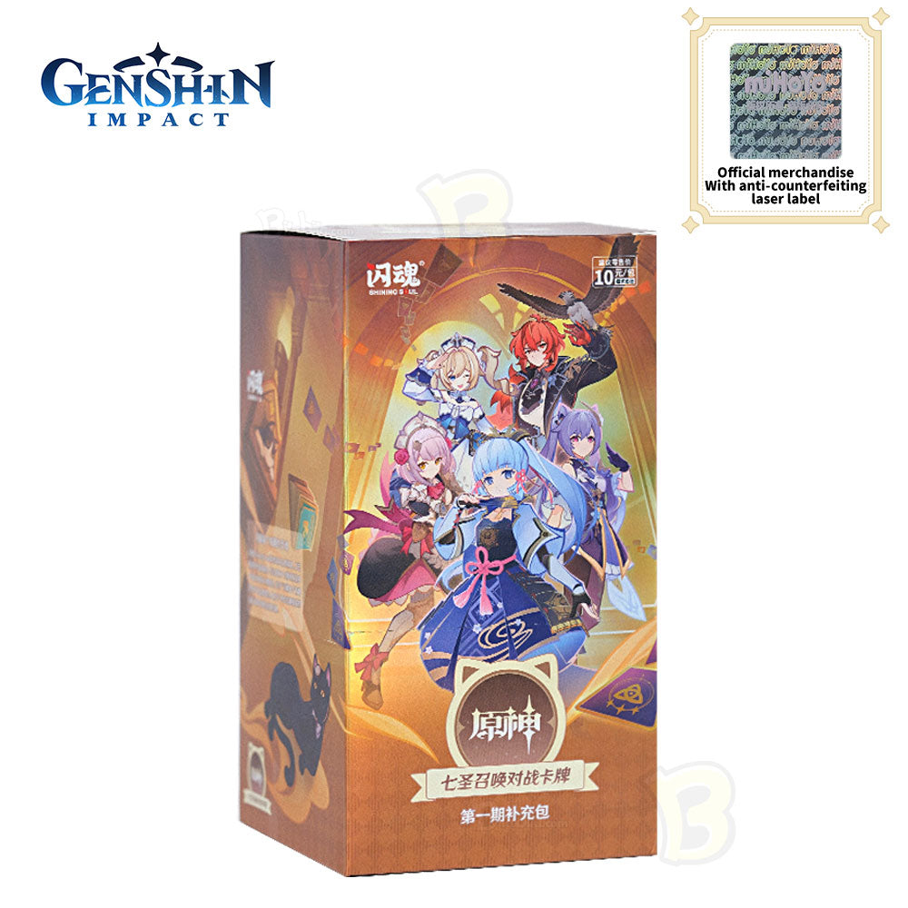 Genshin Impact Genius Invokation TCG Booster Series Vol.1‑4 (18 Packs/Box)