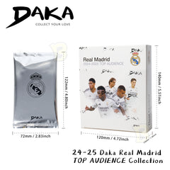 Daka Real Madrid Top Audience 2024/25 Football Player Card Blind Box Sport Trading Cards