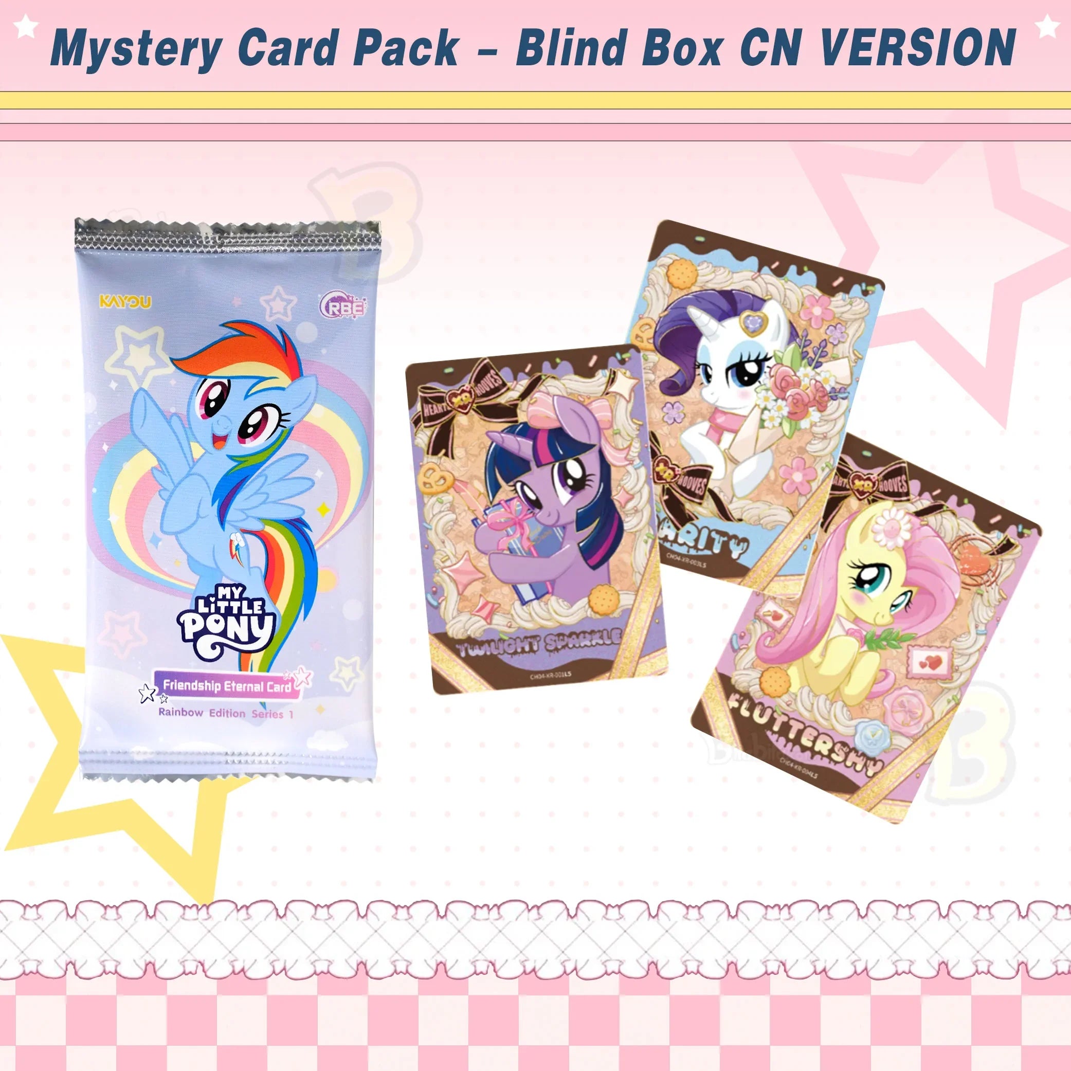 My Little Pony TCG "Friendship Is Forever" Trading Cards – Mystery Blind Box Vol.4