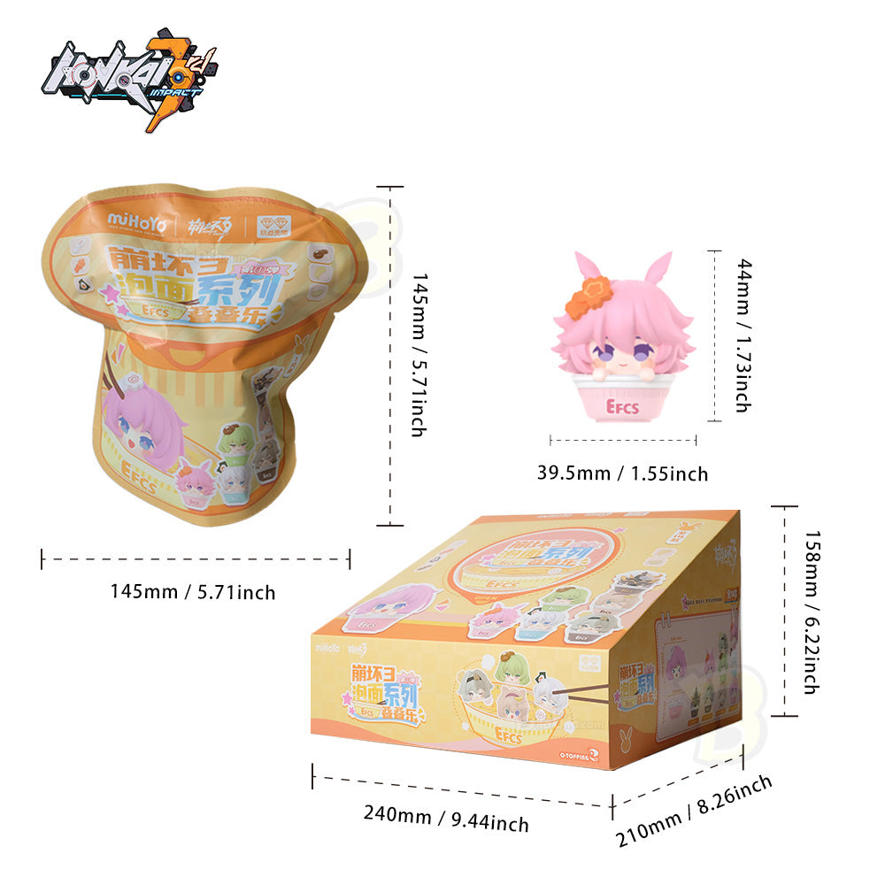 Honkai Impact 3rd Cup Noodles Stack Toy Vol.1 Blind Box