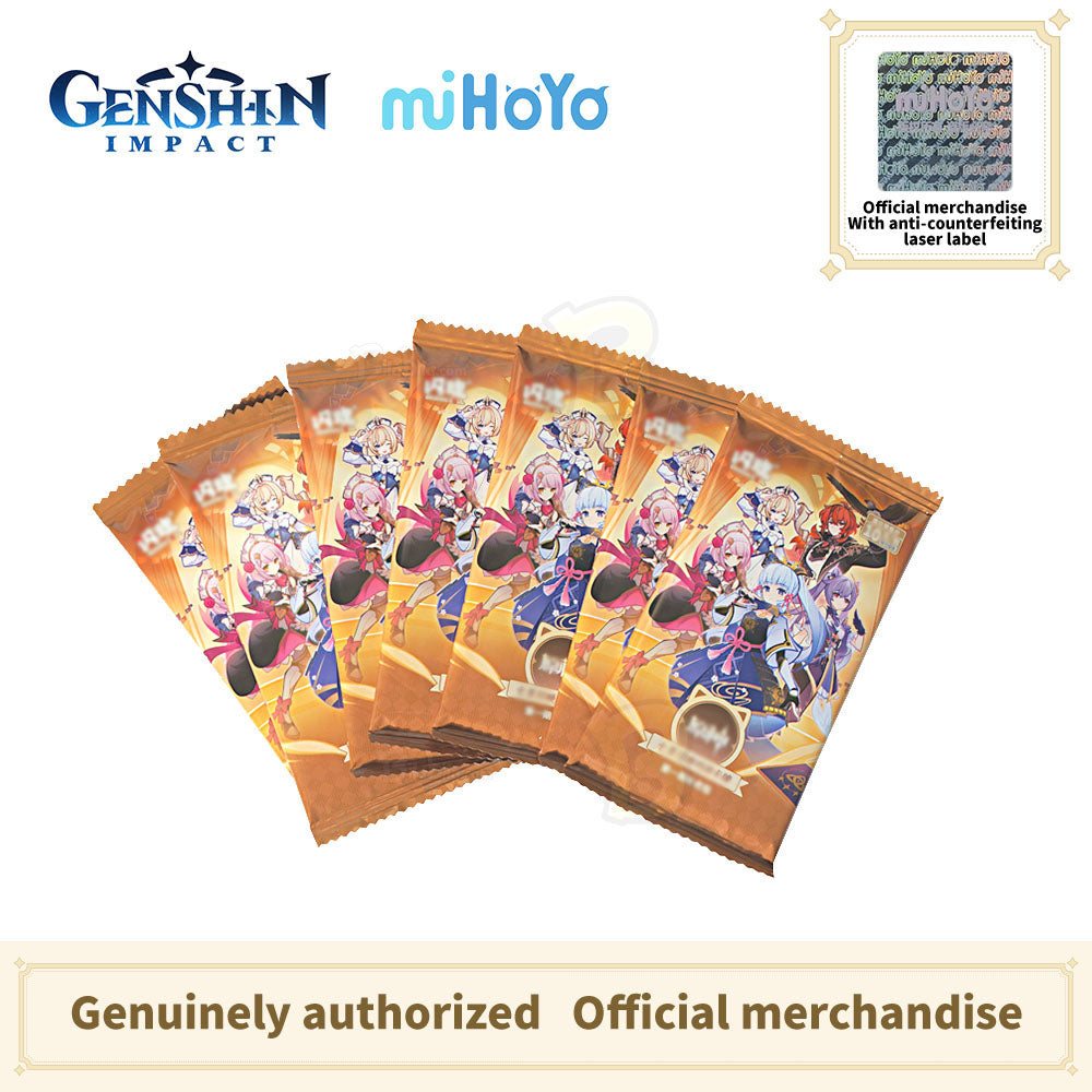 Genshin Impact Genius Invokation TCG - Wave 1 Booster Pack (random Packs)