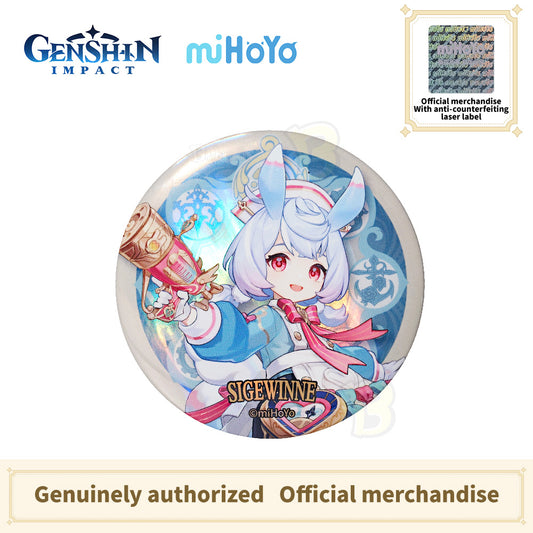 Genshin Impact Badge Court of Fontaine Official Goods Original Emblem - Sigewinne