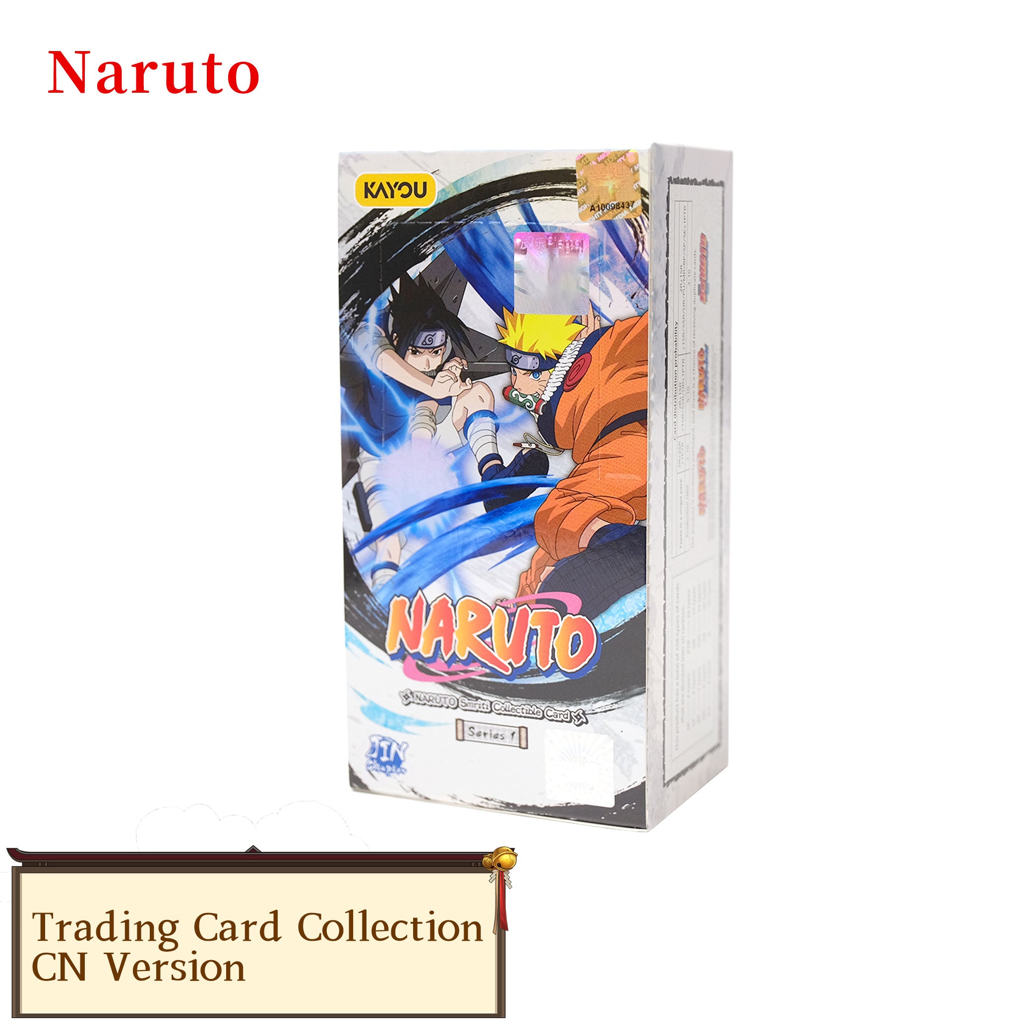 Naruto Trading Cards and Collector Card Booster Packs - Overseas Version Chapter 1 of The Formation