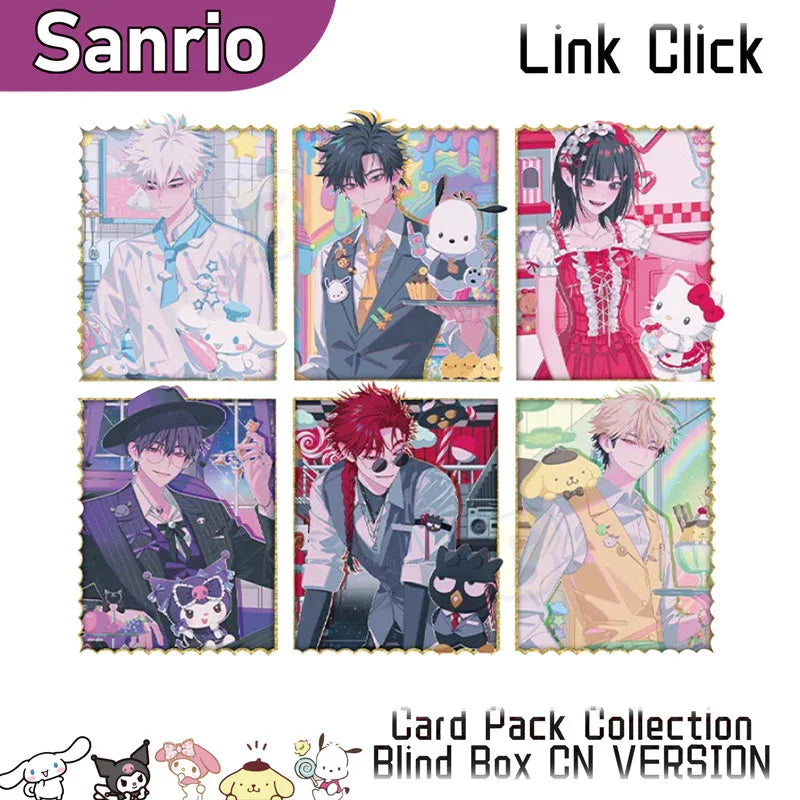 Link Click JKS Sanrio Dessert Collection Card Blind Box Set