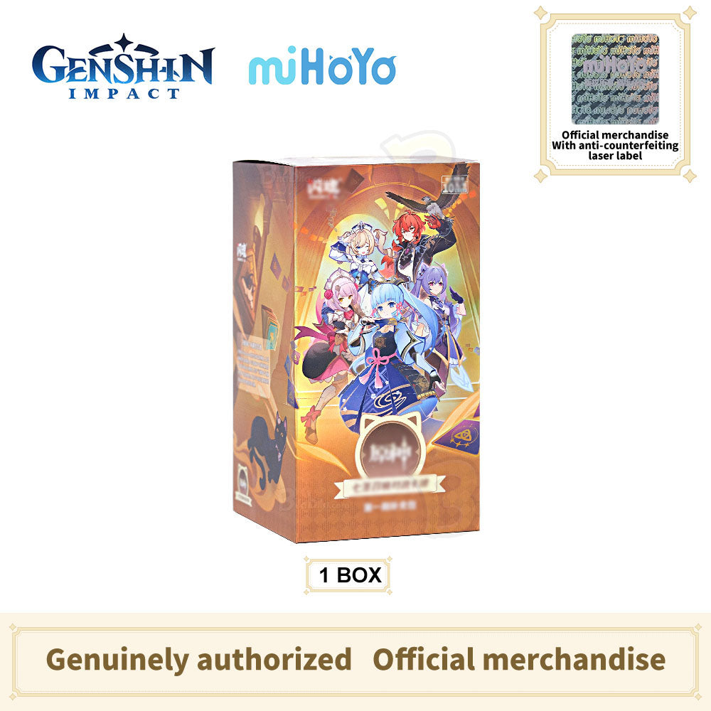 Genshin Impact Genius Invokation TCG - Wave 1 Booster Pack (18 Packs/Box)